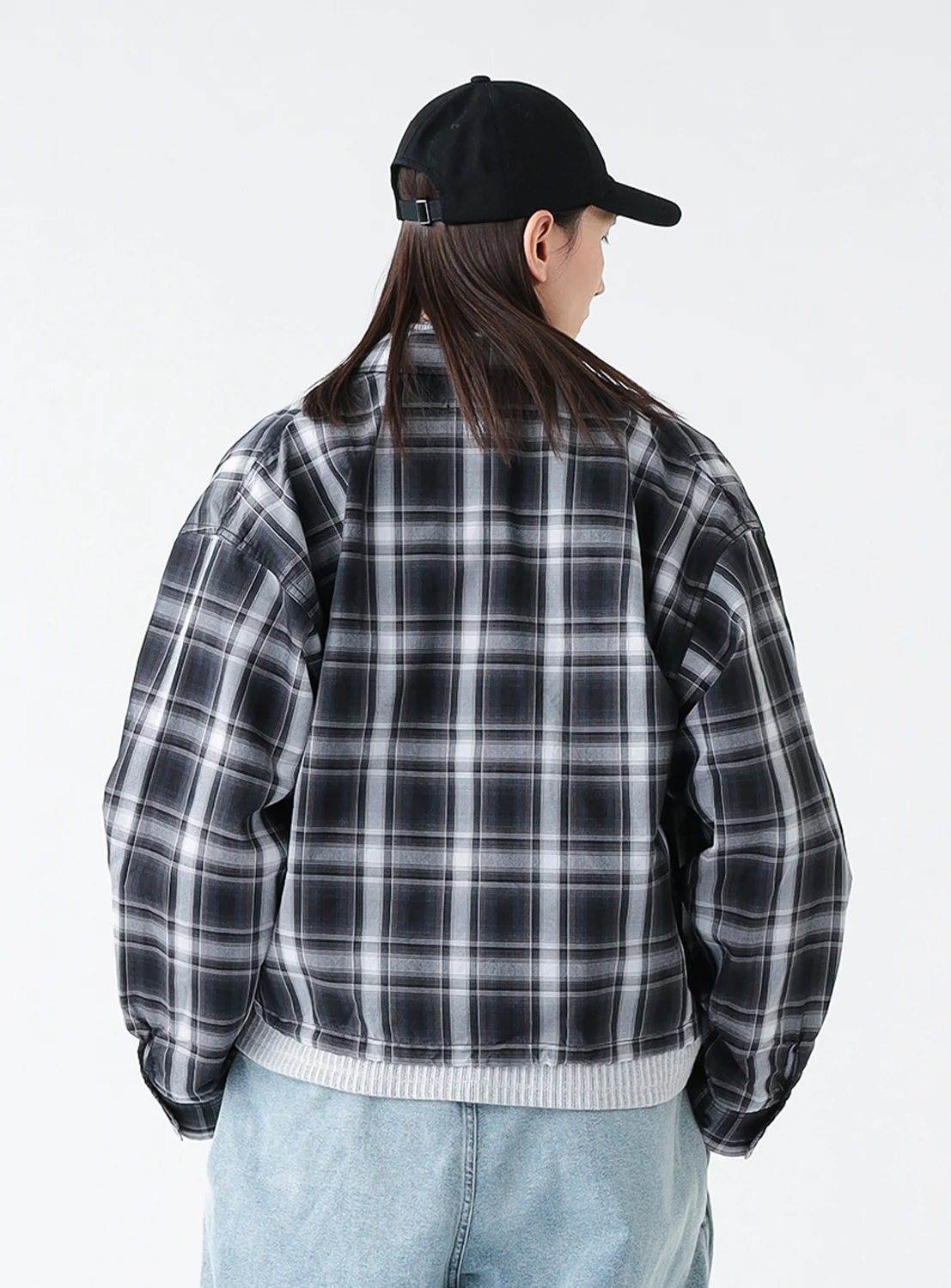 Short Check Jacket