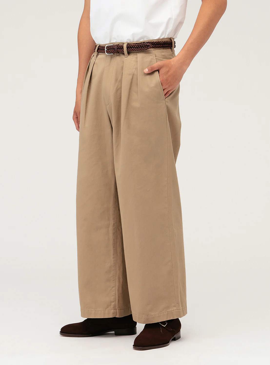 New Wide Chino Pants