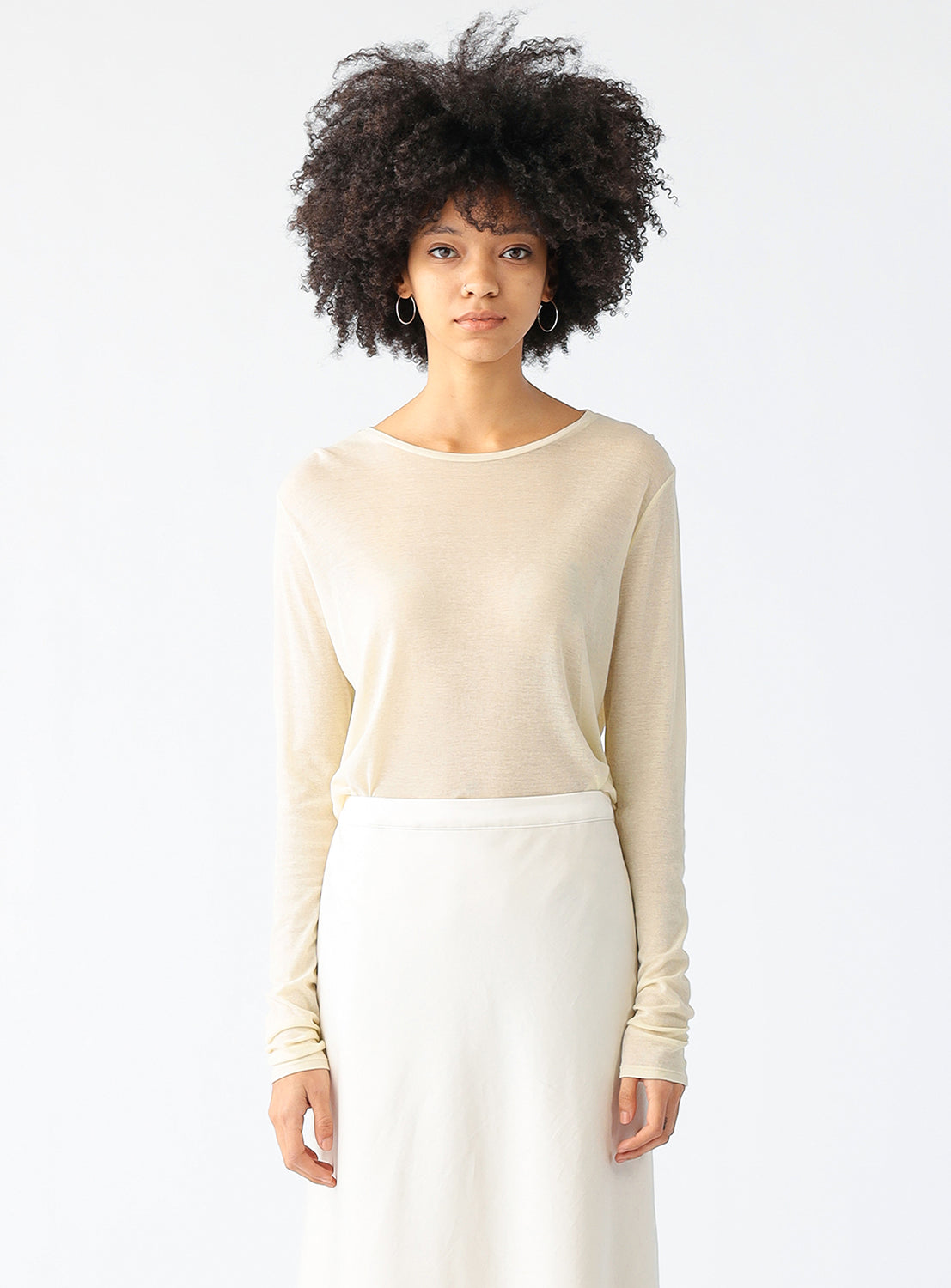 Long Sleeve Sheer T-Shirt