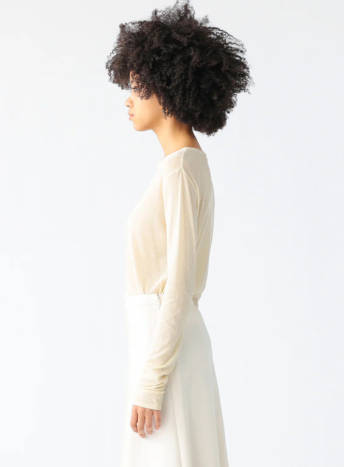 Long Sleeve Sheer T-Shirt