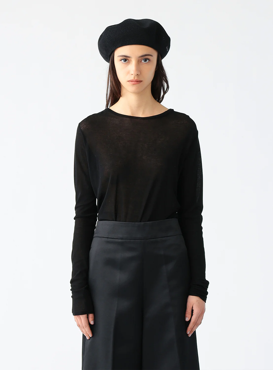 Long Sleeve Sheer T-Shirt