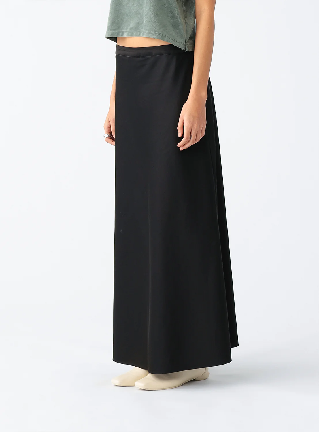 Demi Unique Drape Skirt