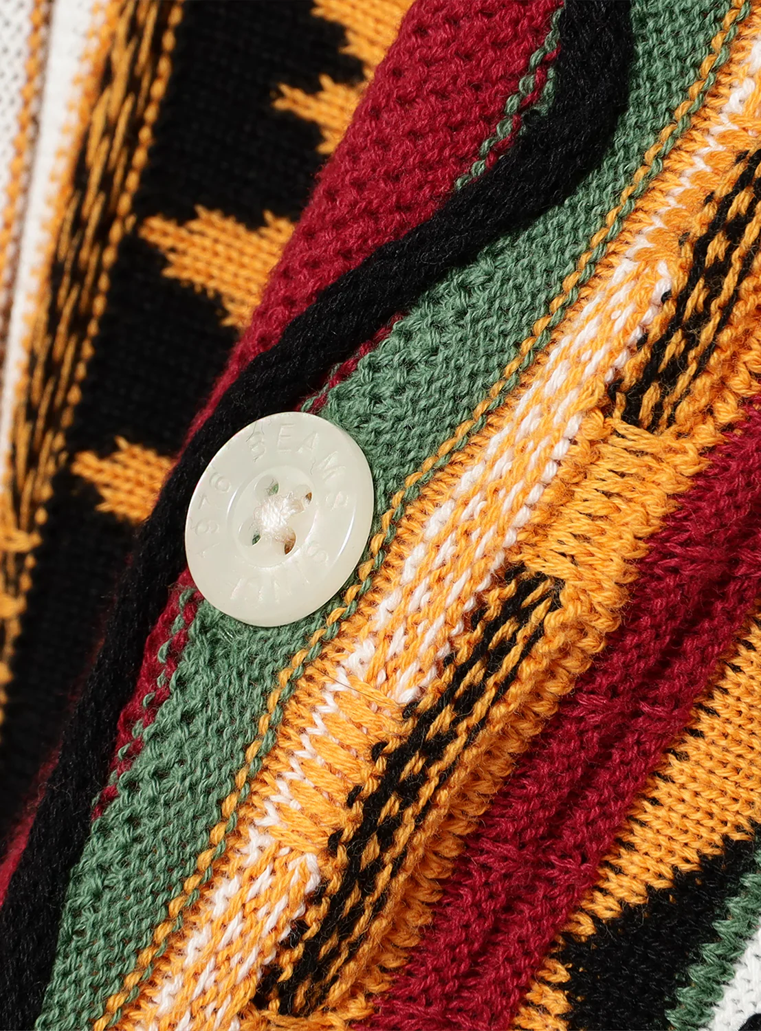 3D Stripe Knit Polo Shirt