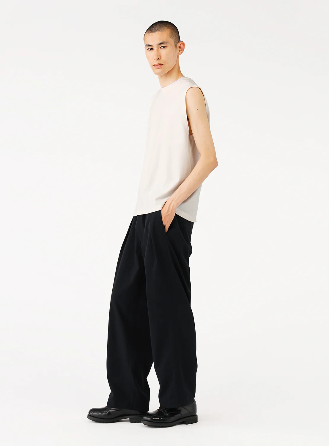 Cooldots 2-Pleat Tapered Slacks
