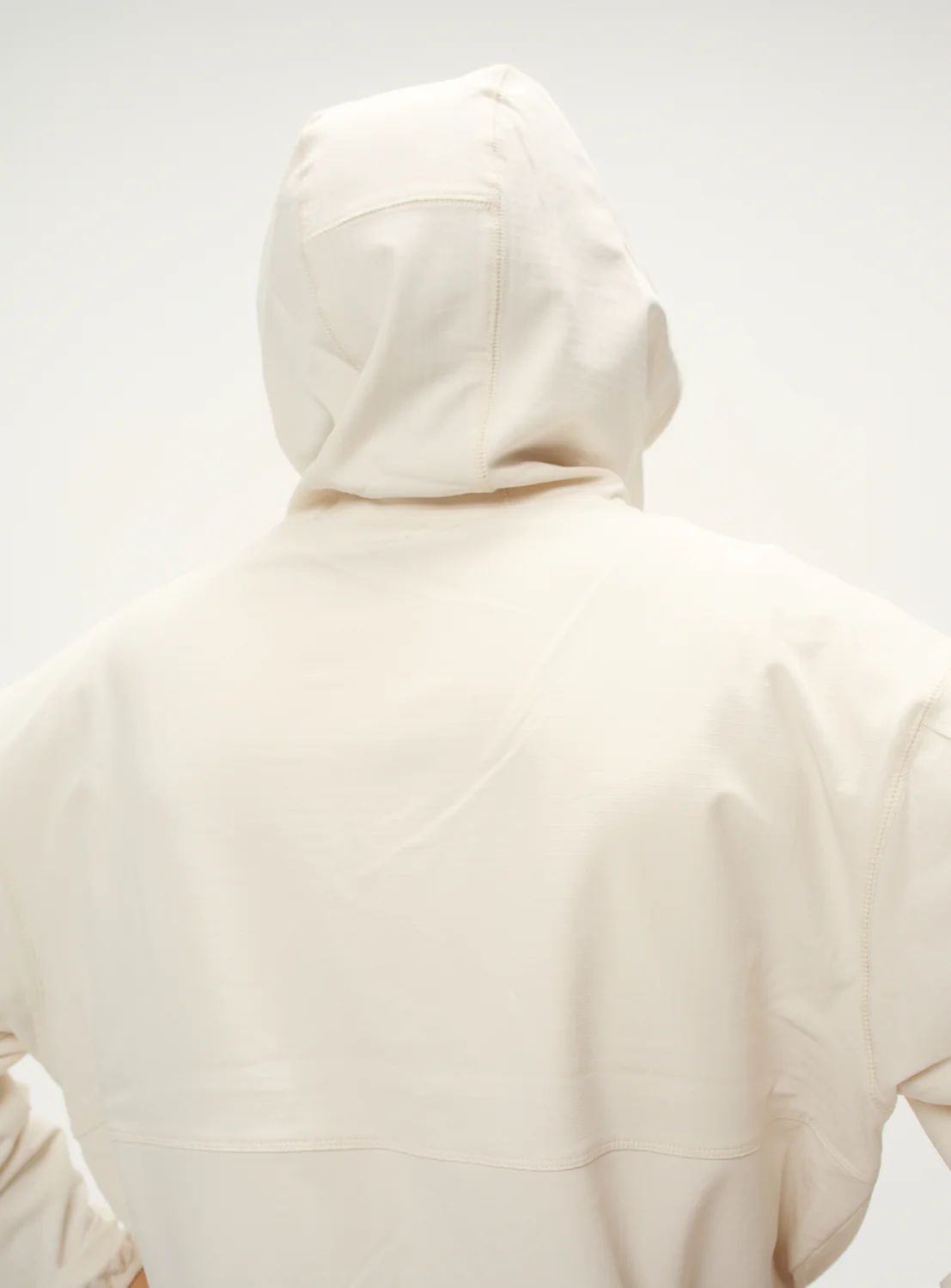 Raised Half Zip Hoodie