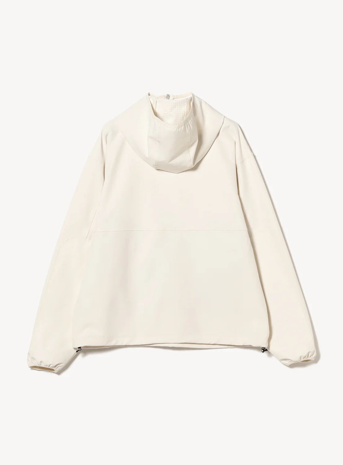 Raised Half Zip Hoodie