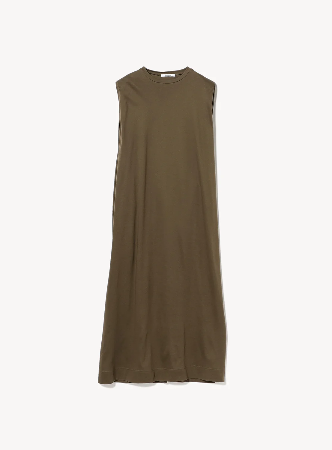 Tucked Shoulder Cotton Dress