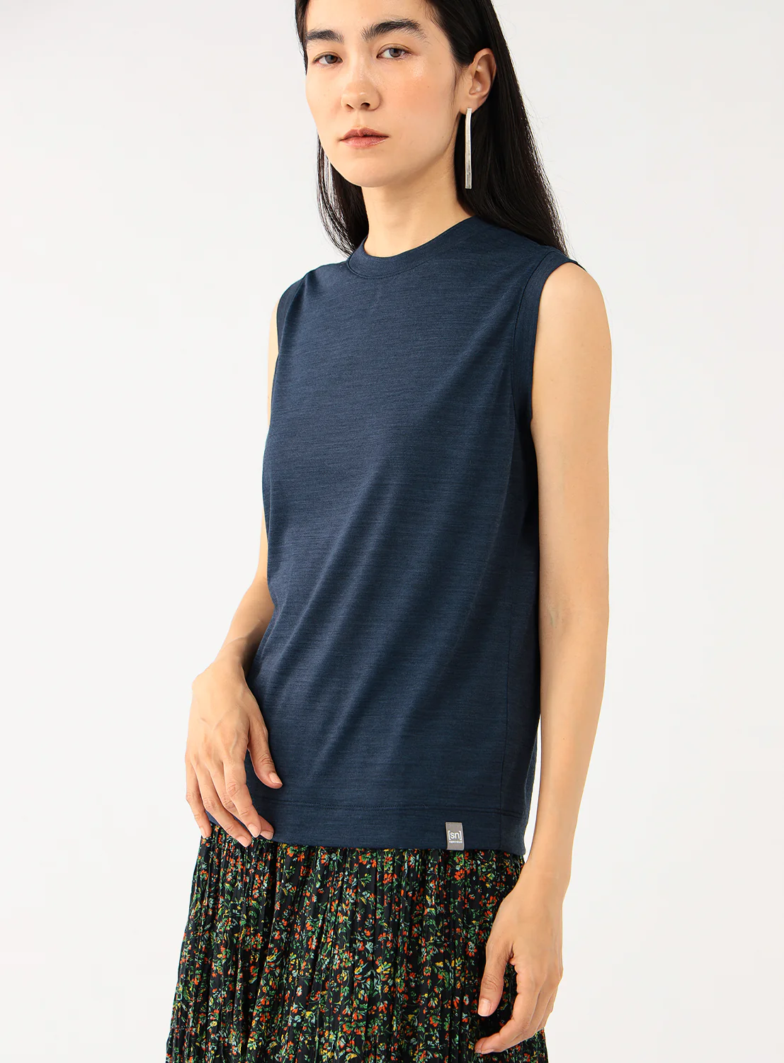 Wool Sleeveless Tee