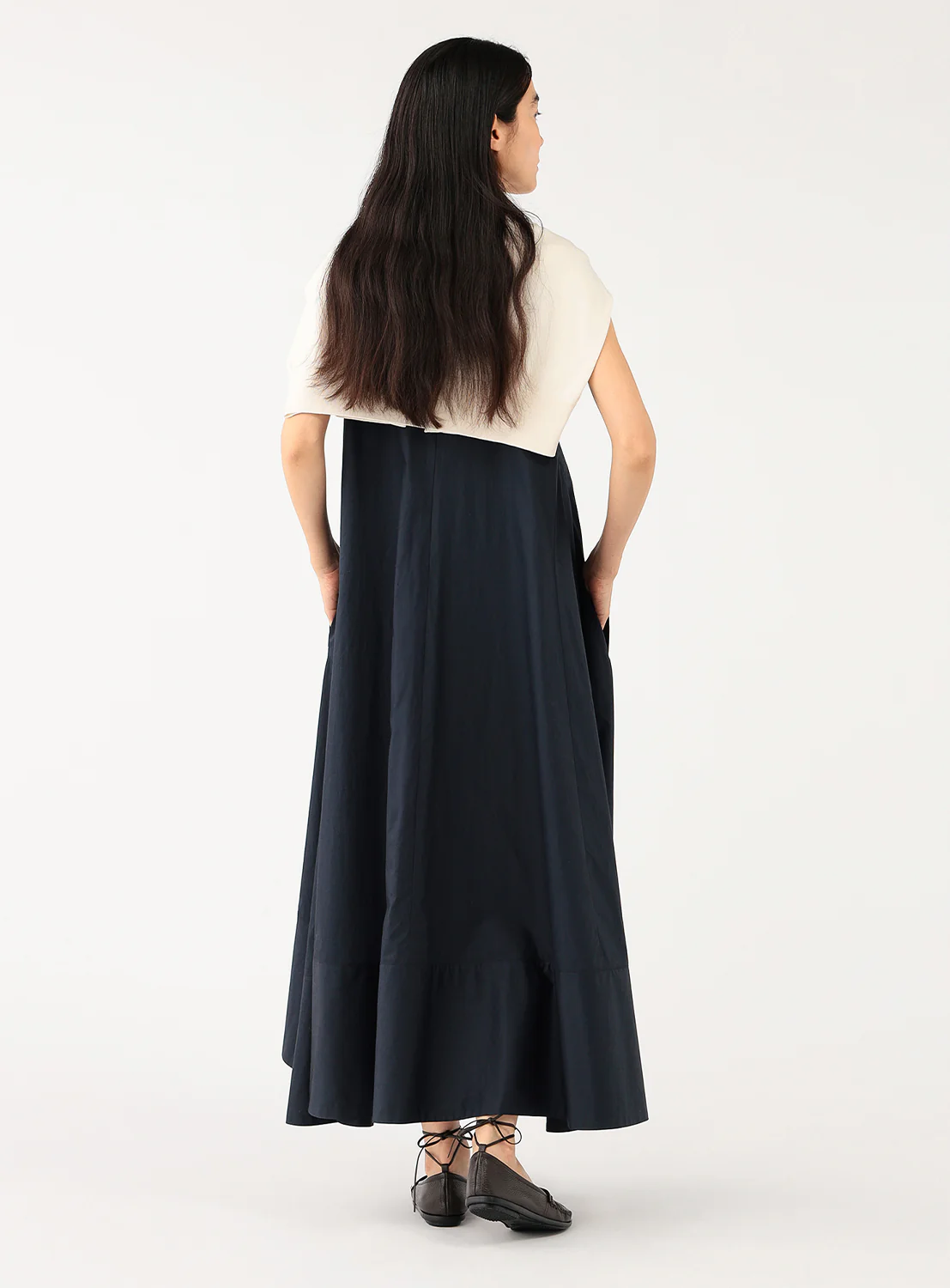 Sleeveless Flared Dress 4 Sleeveless Flared Dress