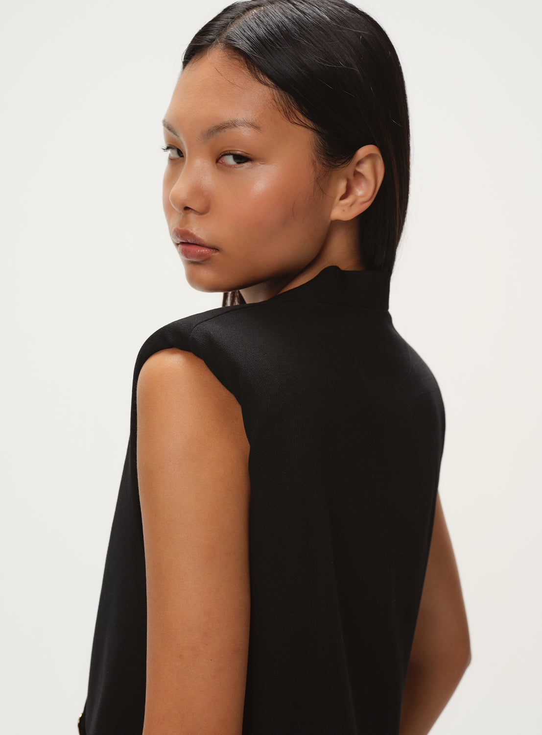 Larry Summer Wool Long Gilet