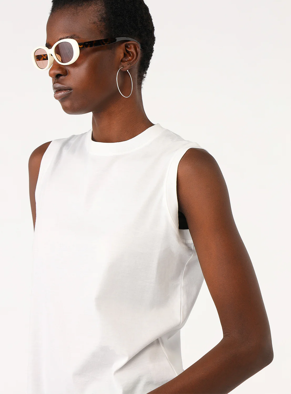 60/2 UV Cotton Sleeveless Tee