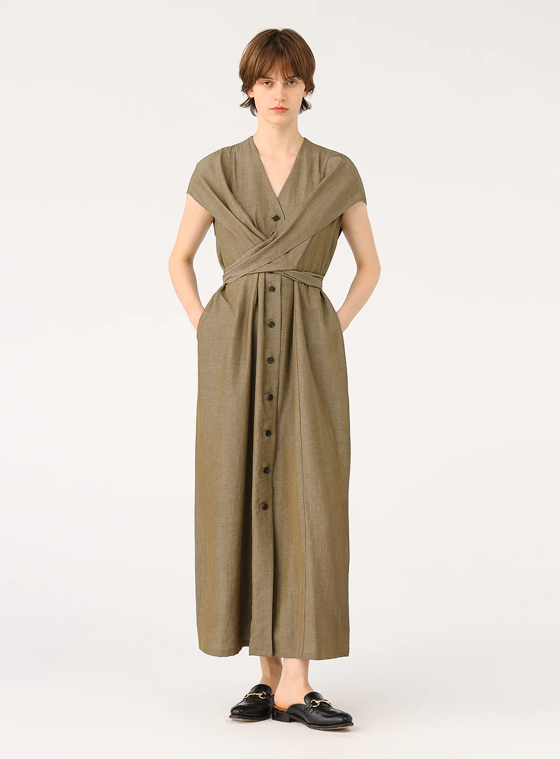 Valeria Knot Panel Dress