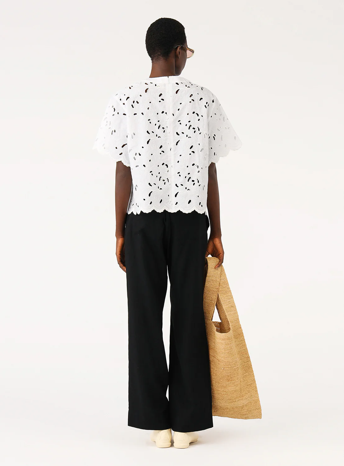 Drawstring Cotton Nap Pants