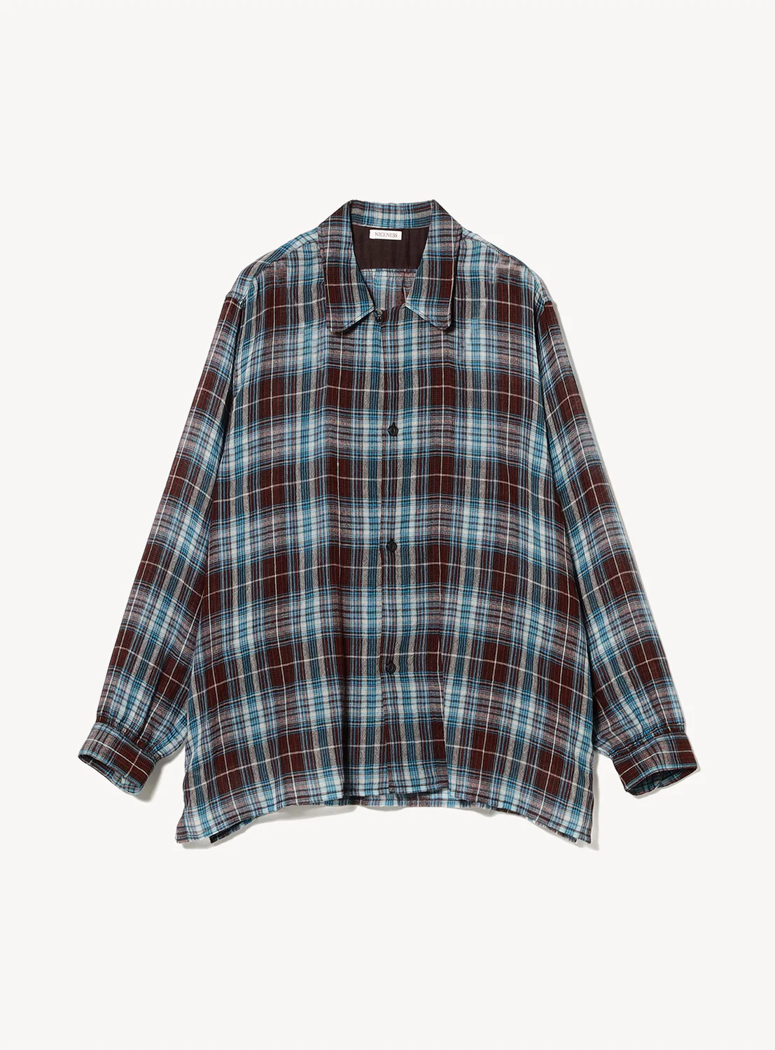 Open Collar Jacket Shirt