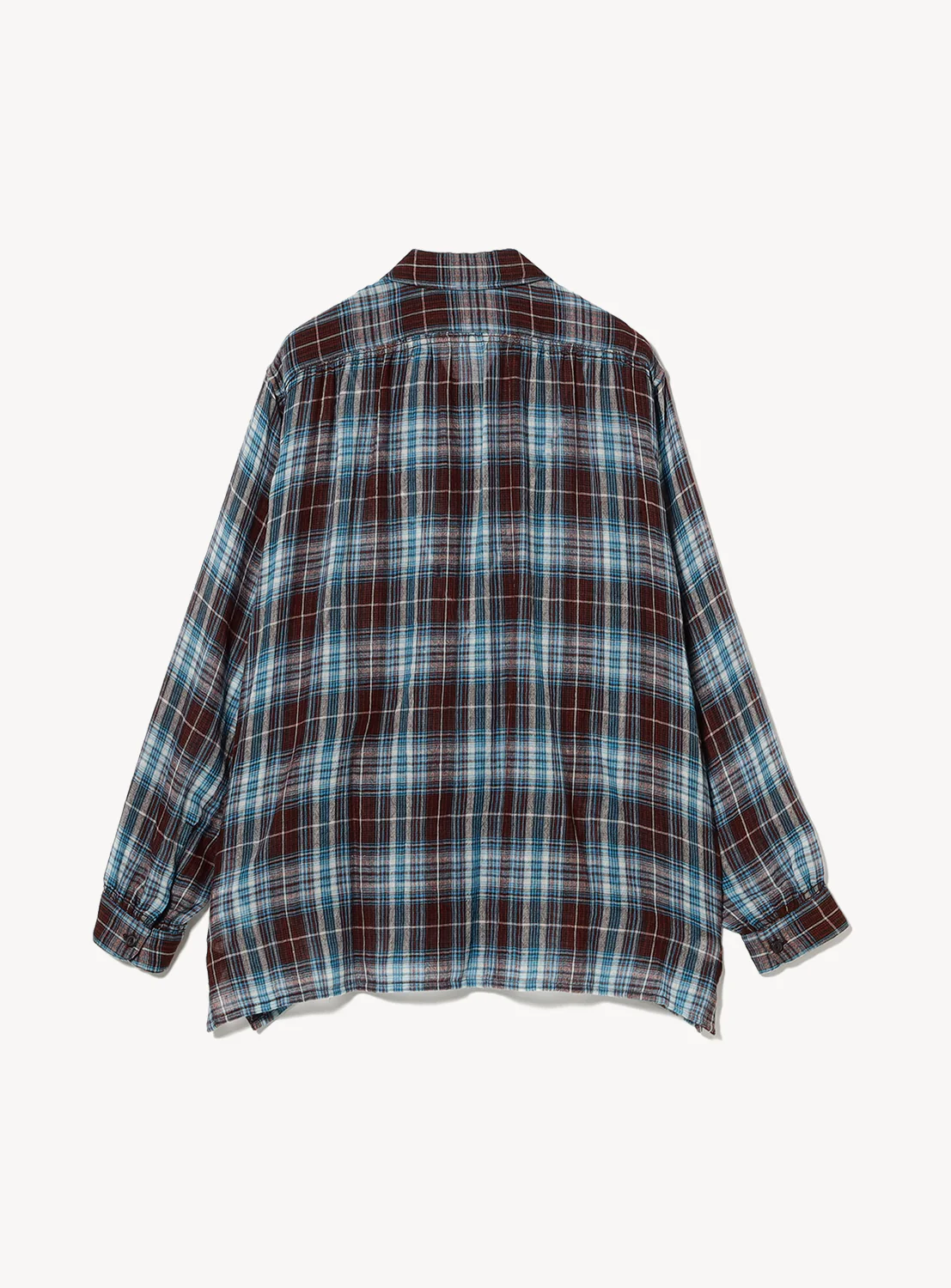 Open Collar Jacket Shirt