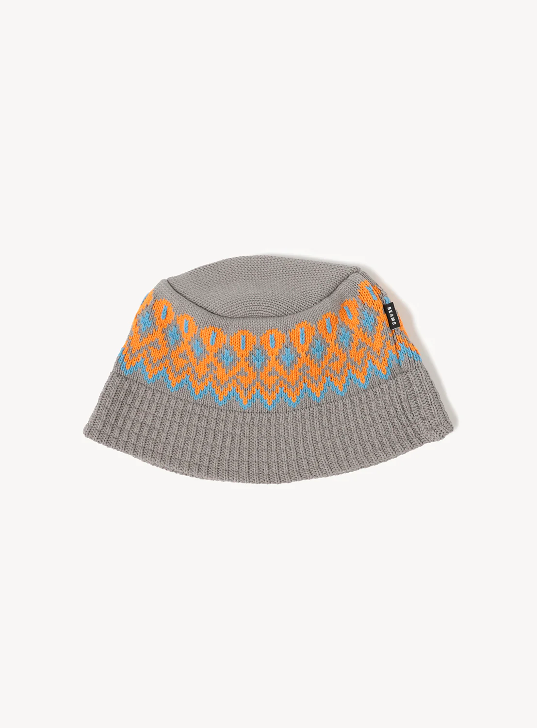 Fall Jacquard Knit Bucket Hat