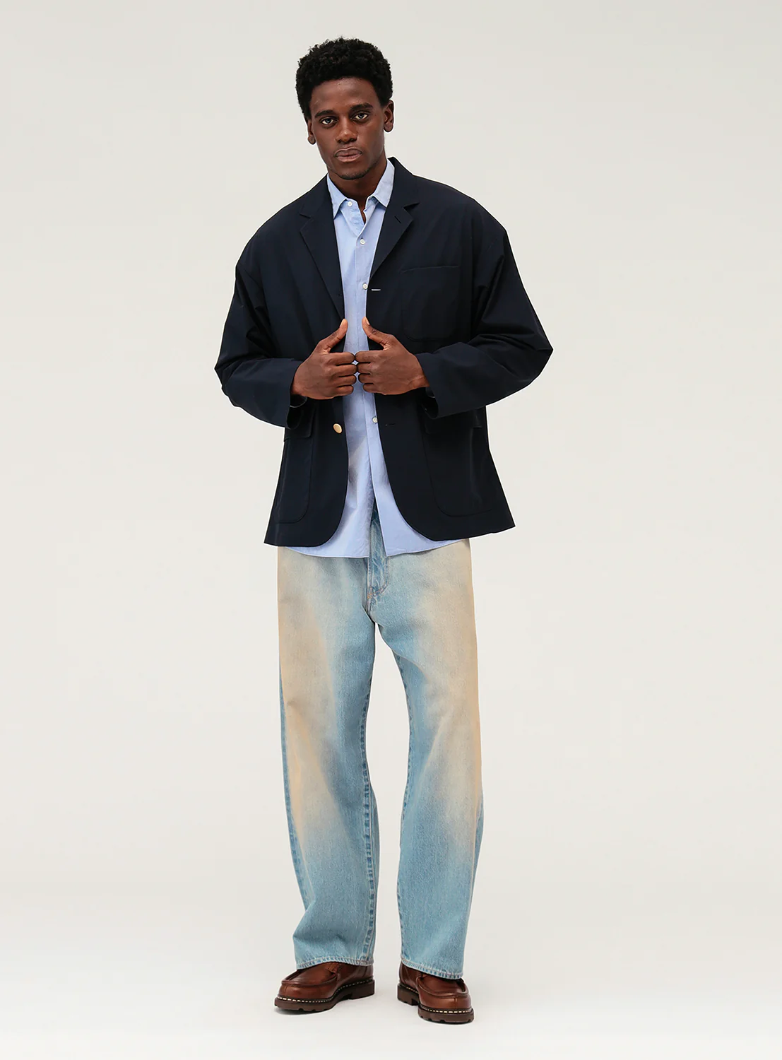 Water-Repellent Tech Blazer