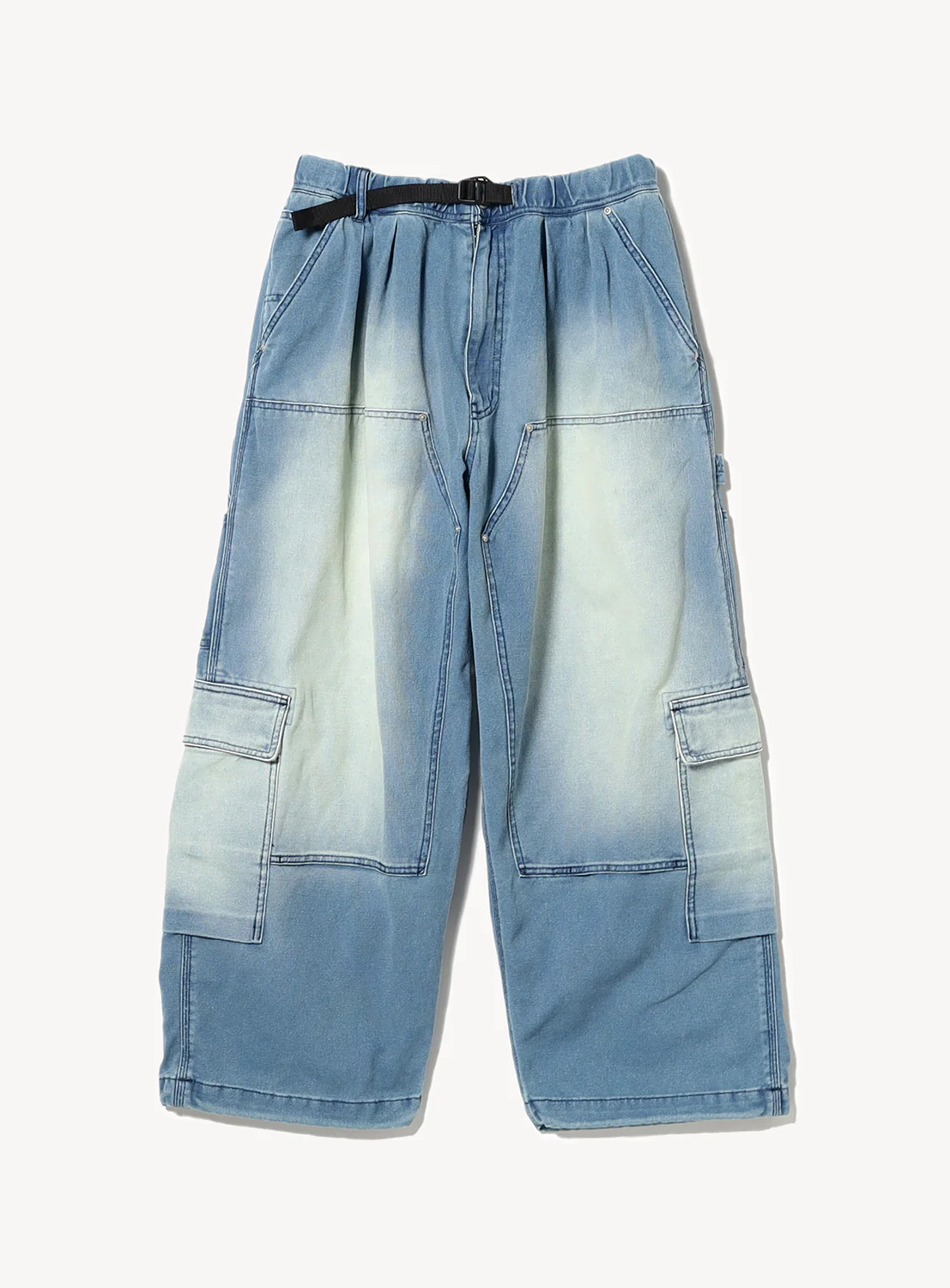 Double Knee Wide Cargo Pants