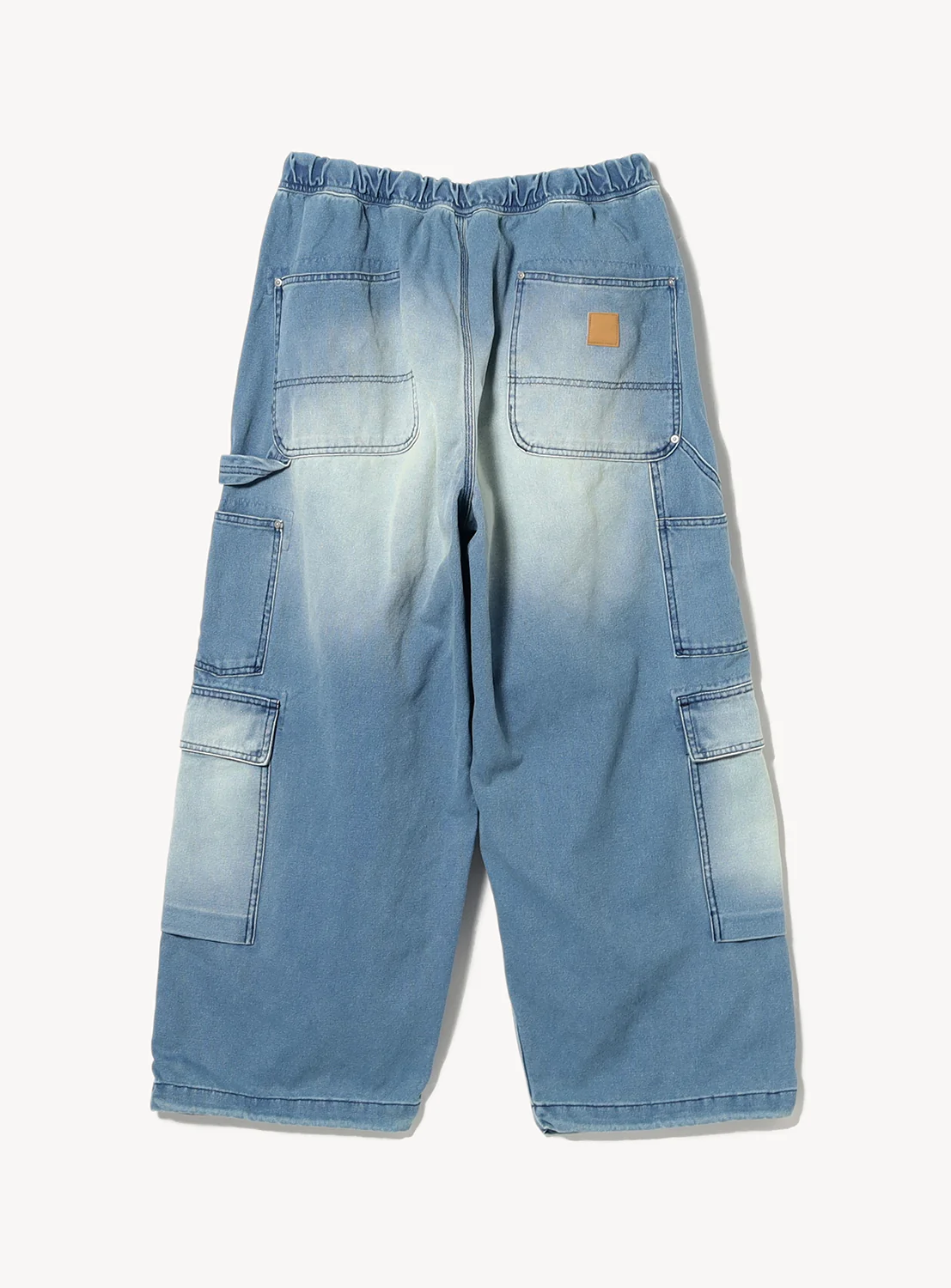 Double Knee Wide Cargo Pants