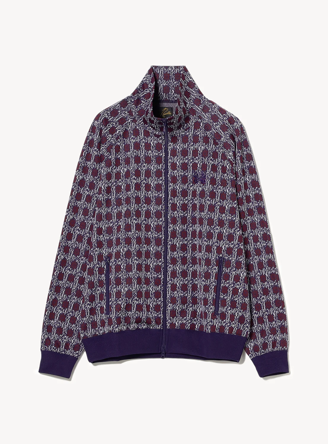 Poly Jacquard Track Jacket