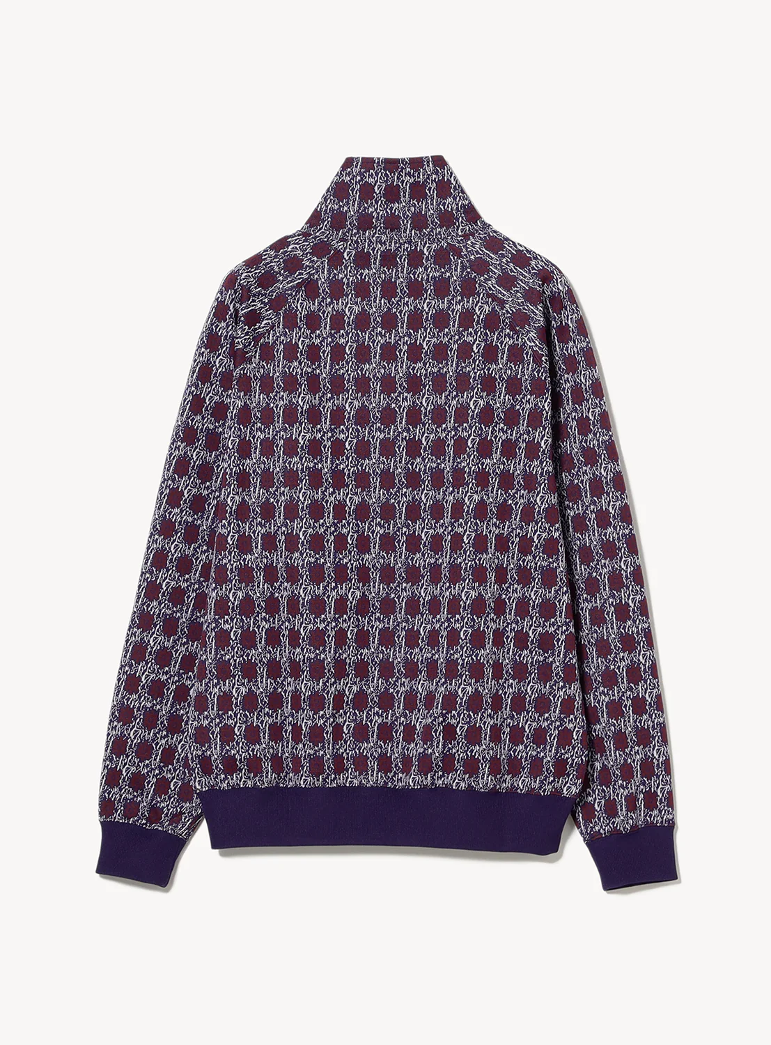 Poly Jacquard Track Jacket