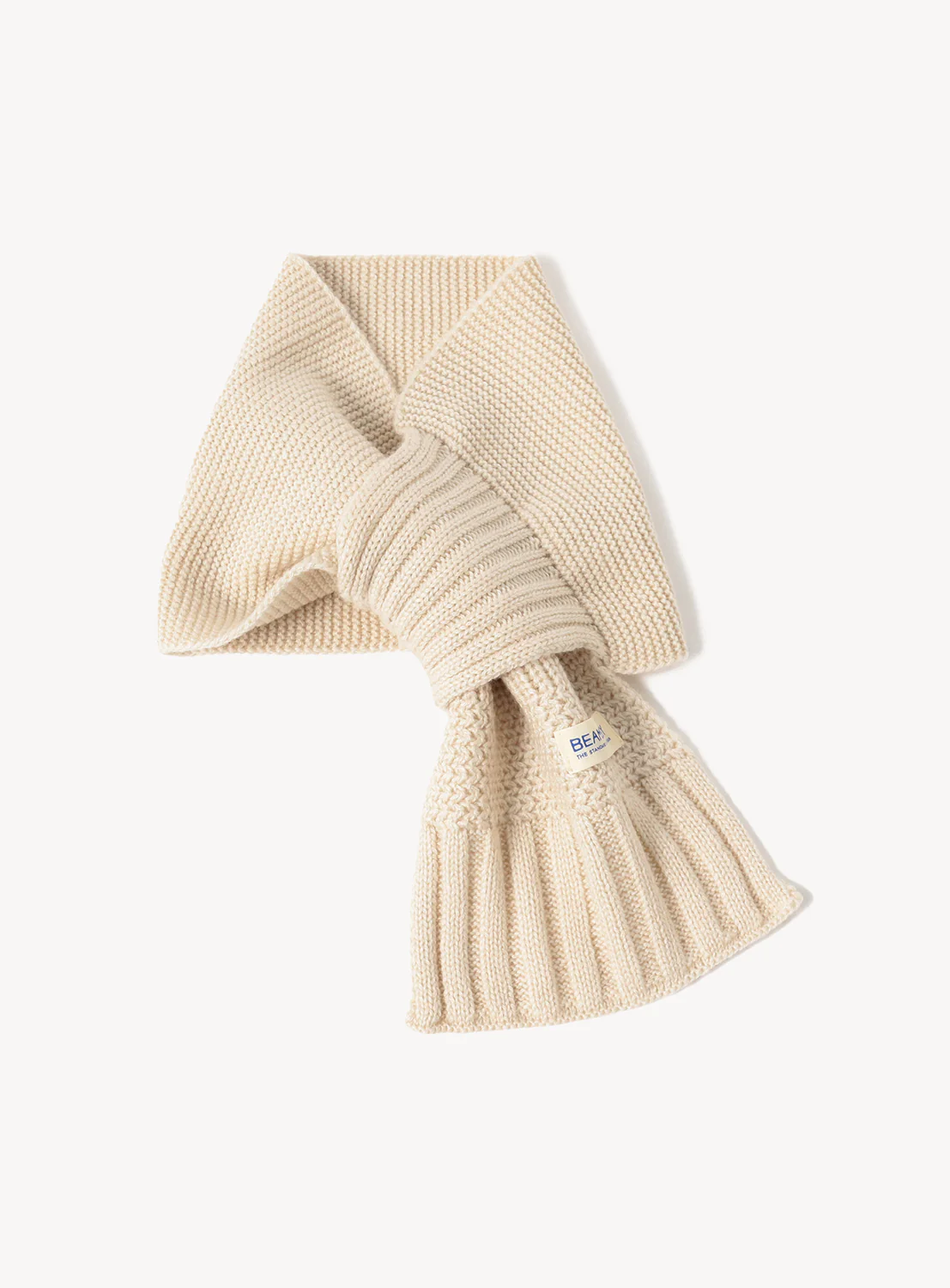 Tiered Rib Short Scarf