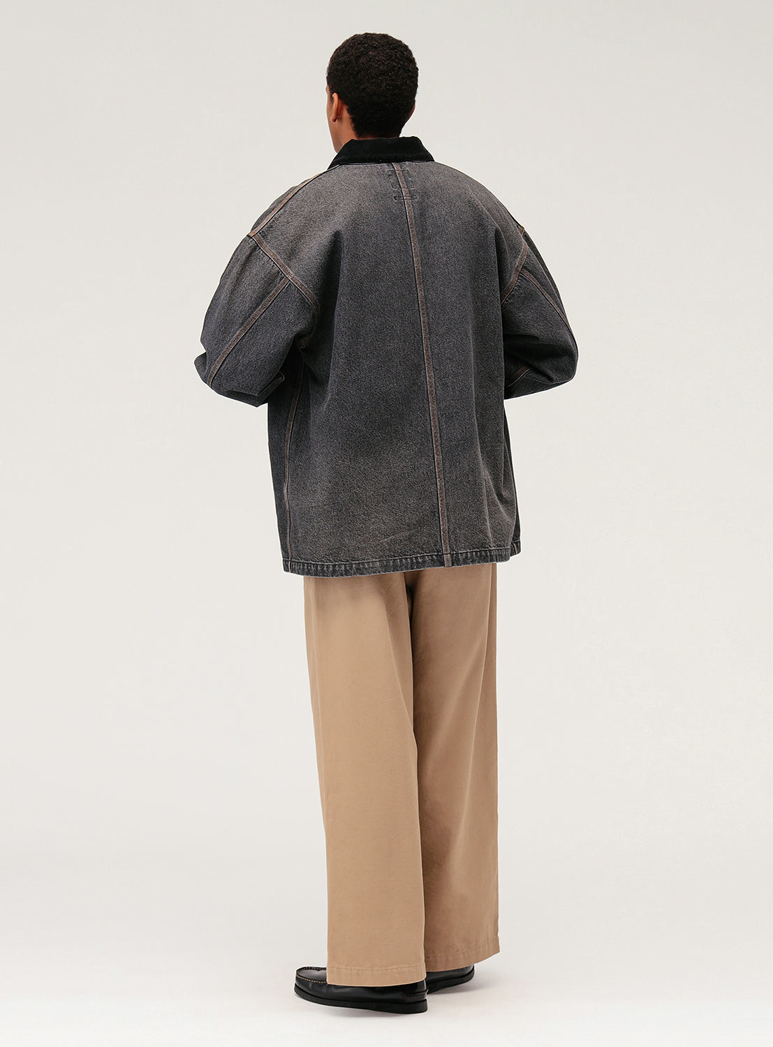 Denim Loose Coverall