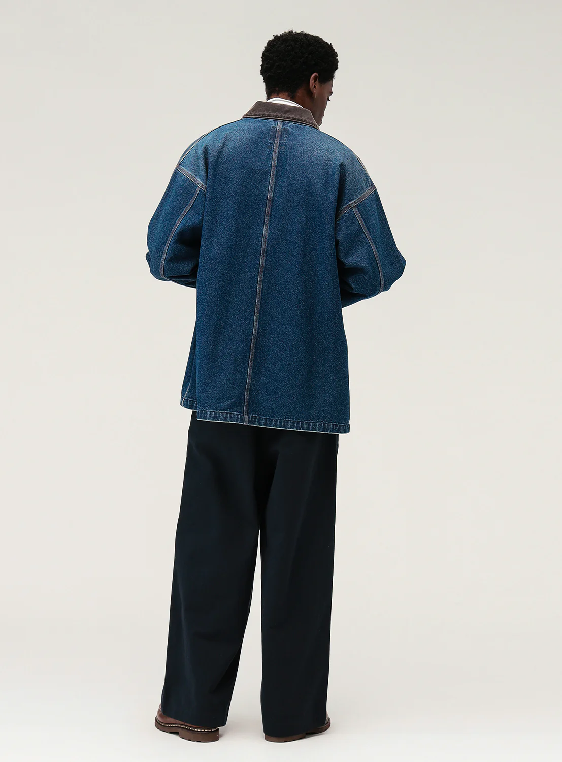 Denim Loose Coverall