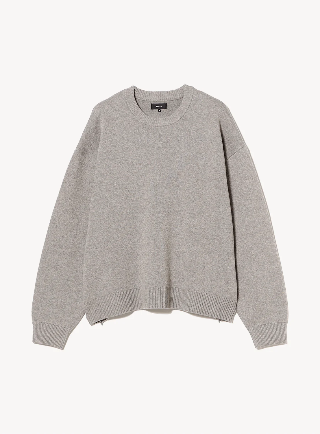 Wide Short Fit 12G Slit Knit