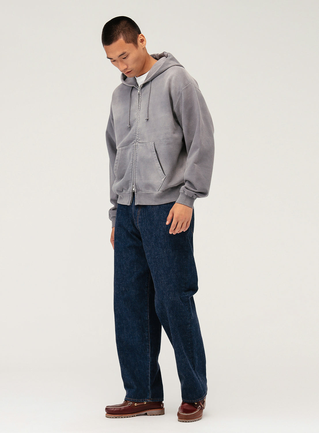 Faded Full Zip Hoodie