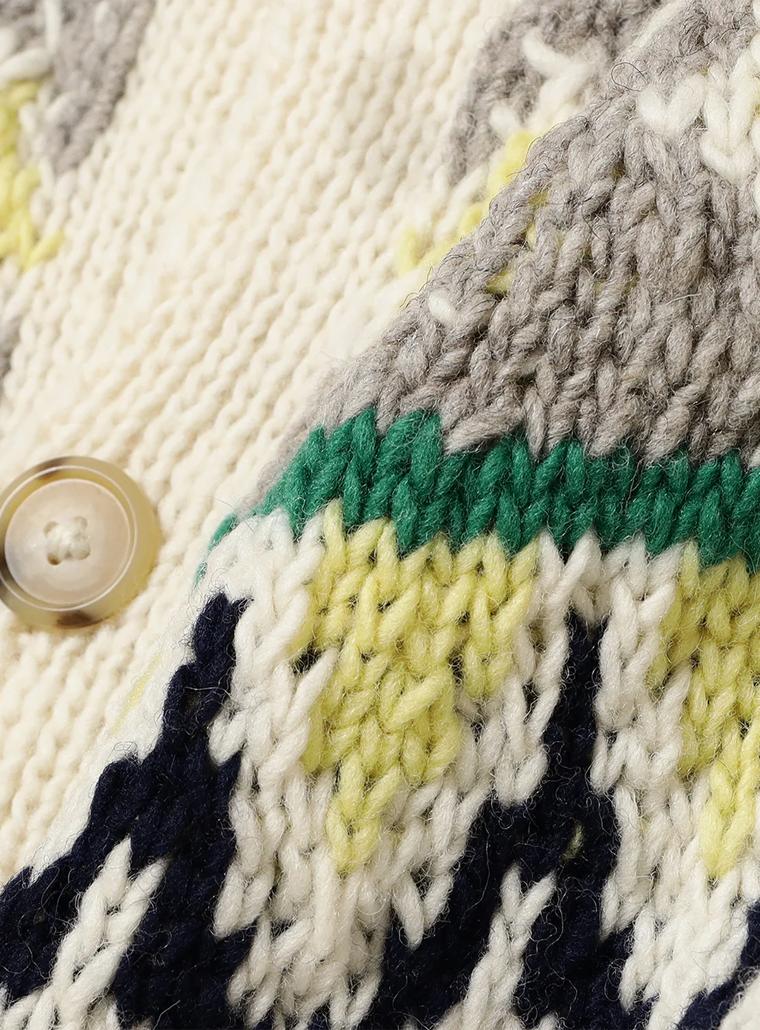 Hand Knit Nordic Cardigan