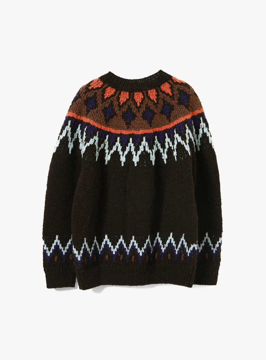 Hand Knit Nordic Cardigan