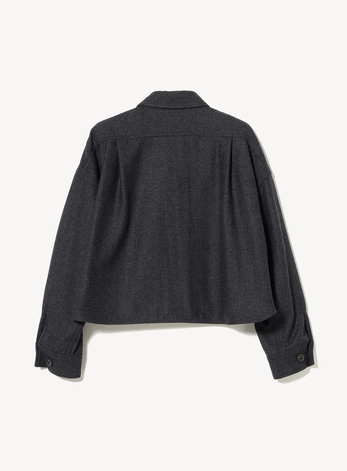 Short Herringbone CPO Jacket 5 Short Herringbone CPO Jacket