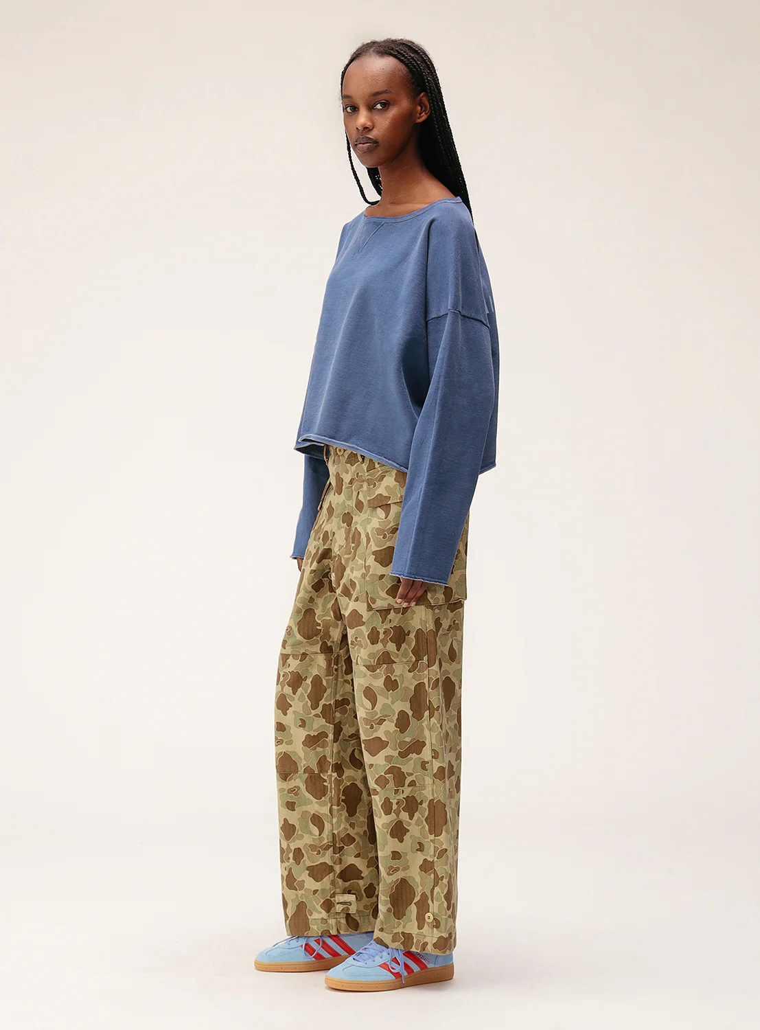 Boat Neck Sweatshirt