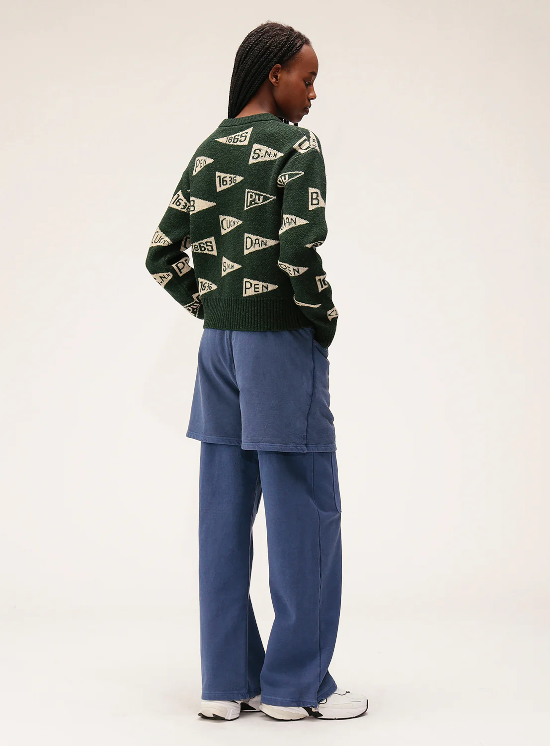 Pennant Knit Pullover