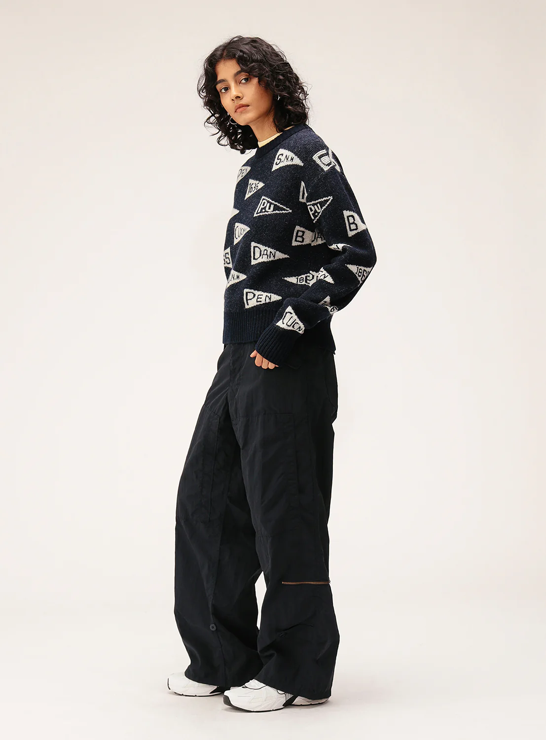 Pennant Knit Pullover 4 Pennant Knit Pullover