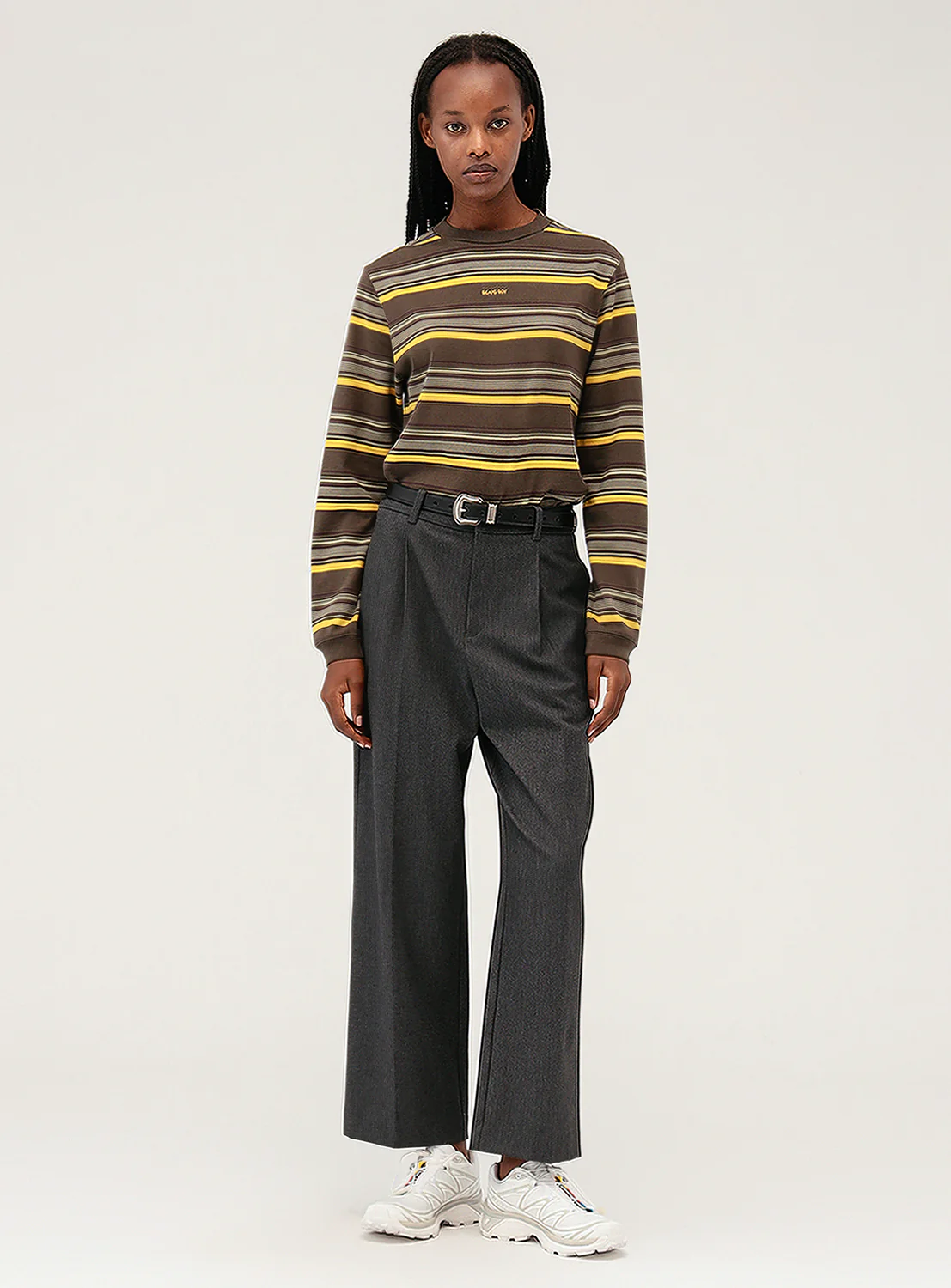 Striped Long Sleeve T-Shirt 5 Striped Long Sleeve T-Shirt