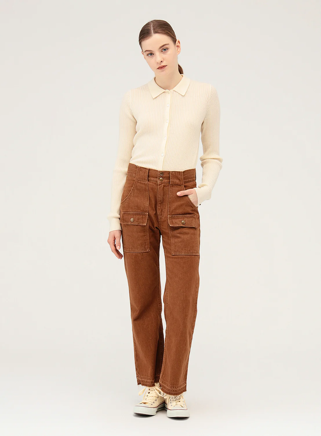 Denim Bush Pants 3 Denim Bush Pants