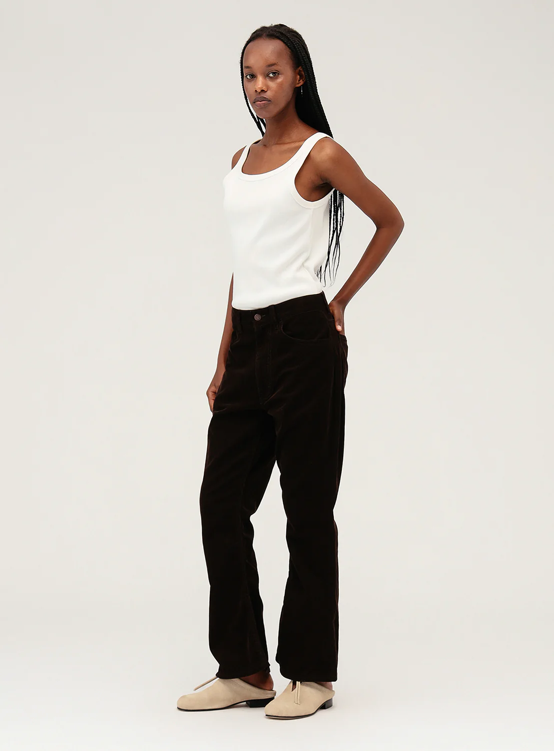 Cord Flare Pants