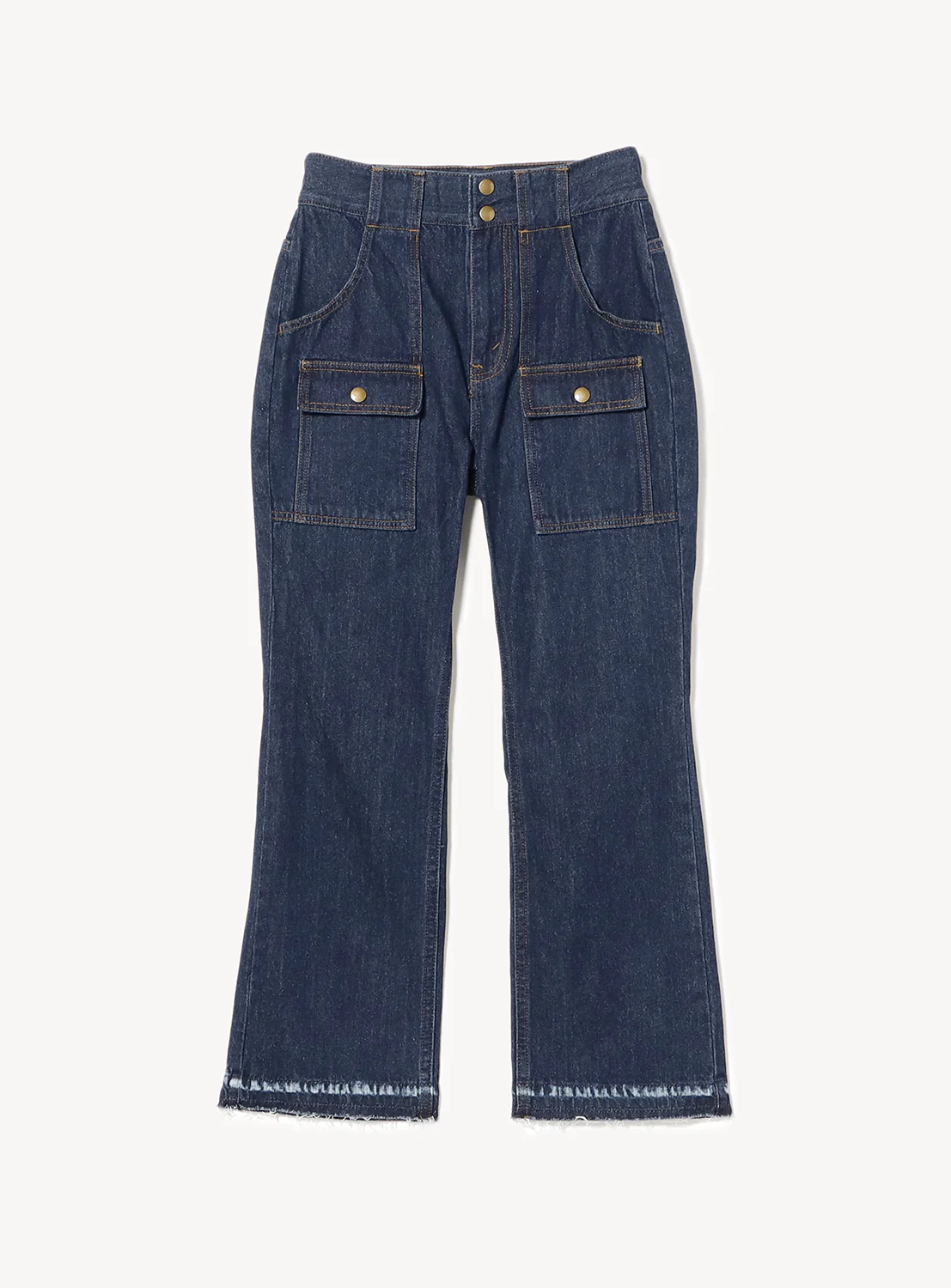 Denim Bush Pants