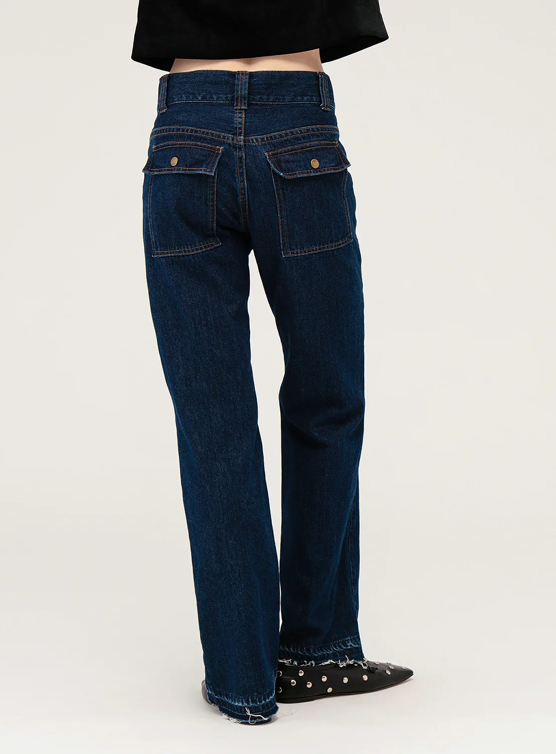 Denim Bush Pants 3 Denim Bush Pants