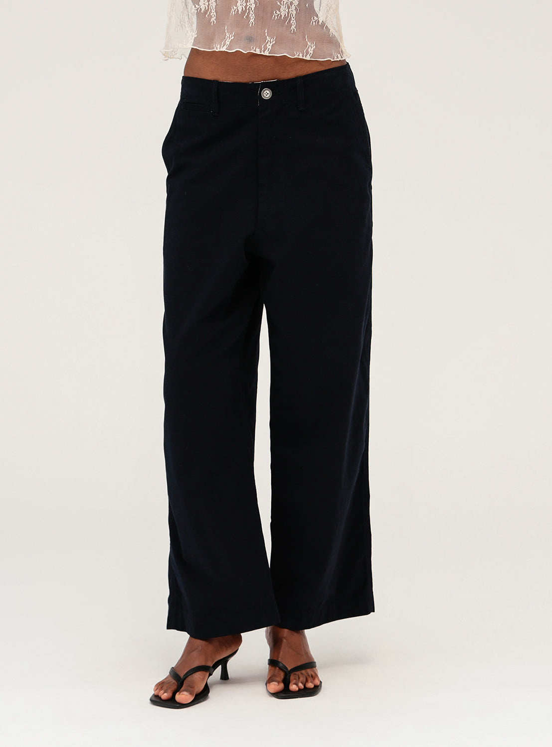 Wide Chino Pants