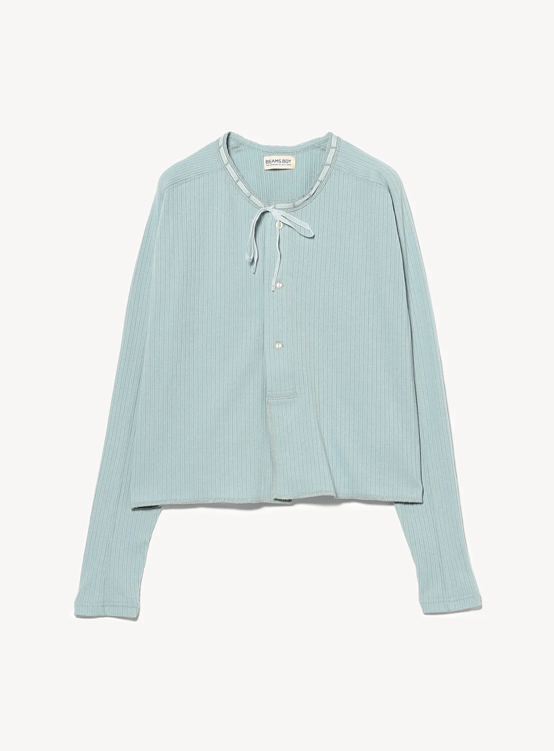 Henley Neck Lace Cardigan