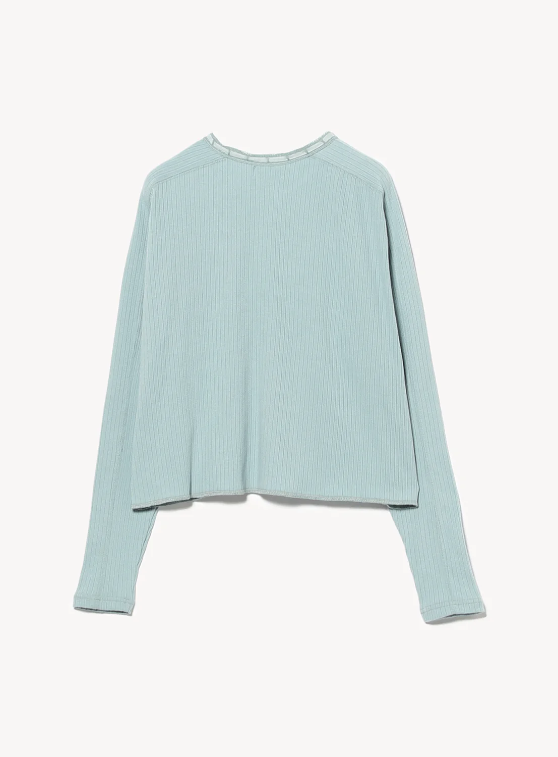 Henley Neck Lace Cardigan