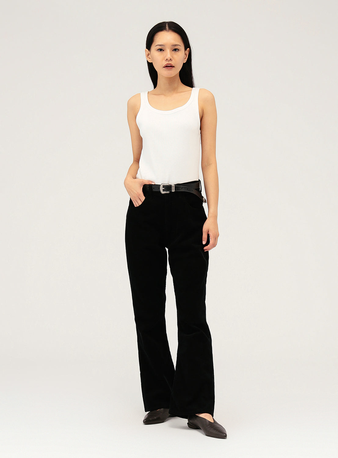 Cord Flare Pants