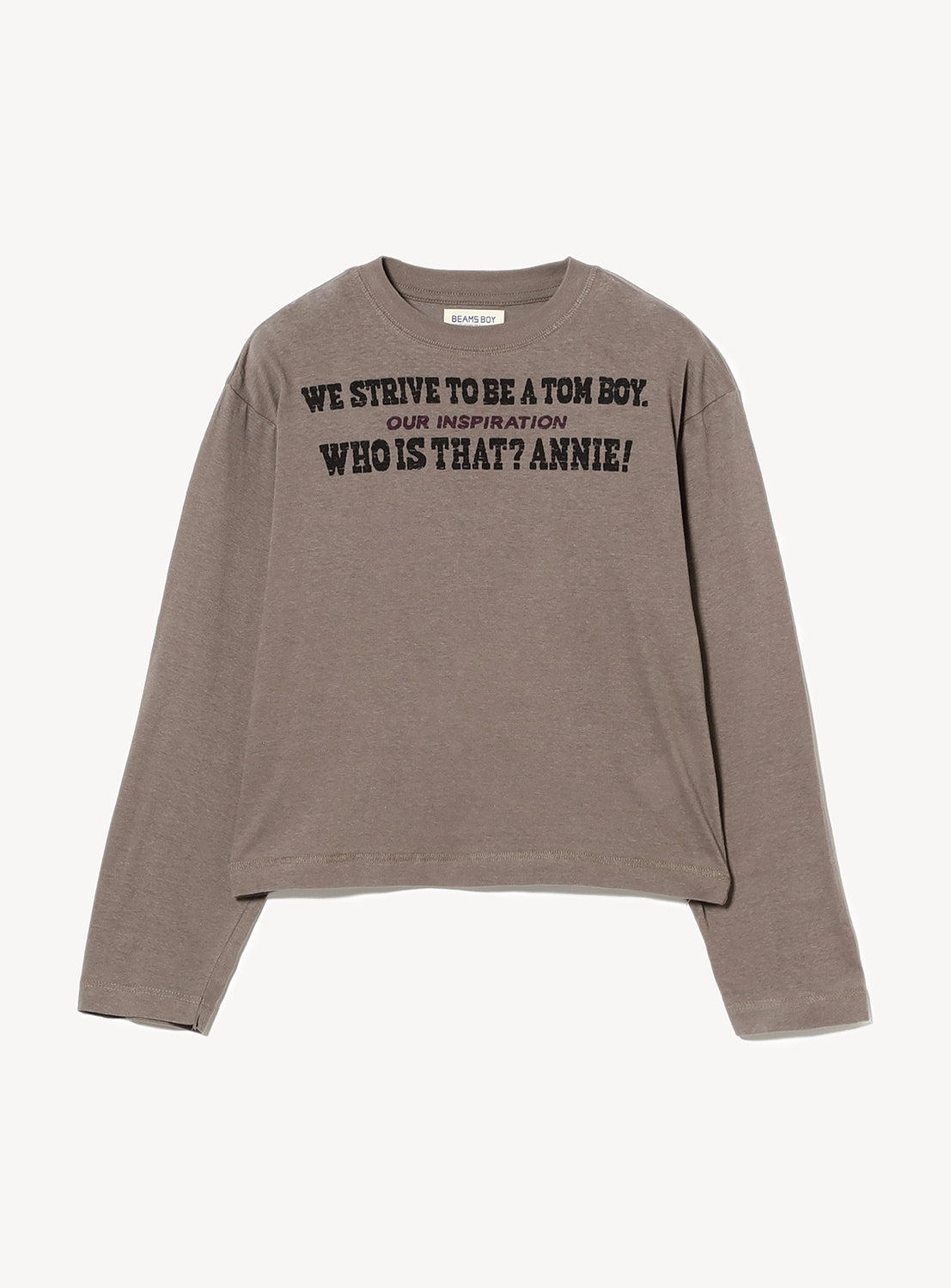 Boy Message Long Sleeve T-Shirt