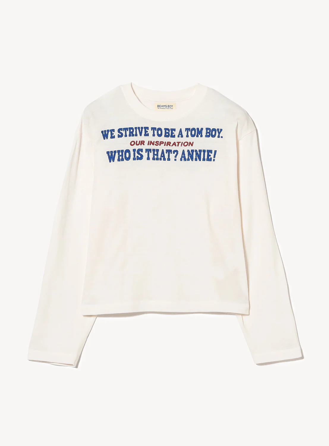 Boy Message Long Sleeve T-Shirt