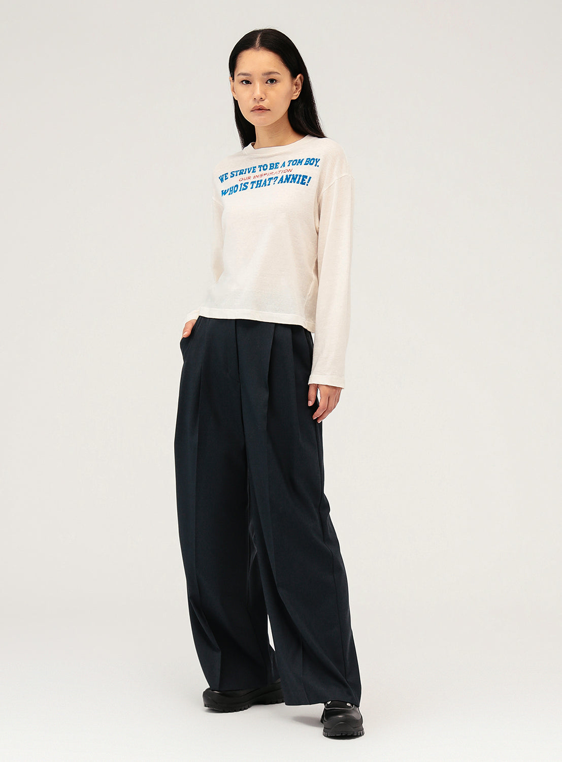 Boy Message Long Sleeve T-Shirt 4 Boy Message Long Sleeve T-Shirt