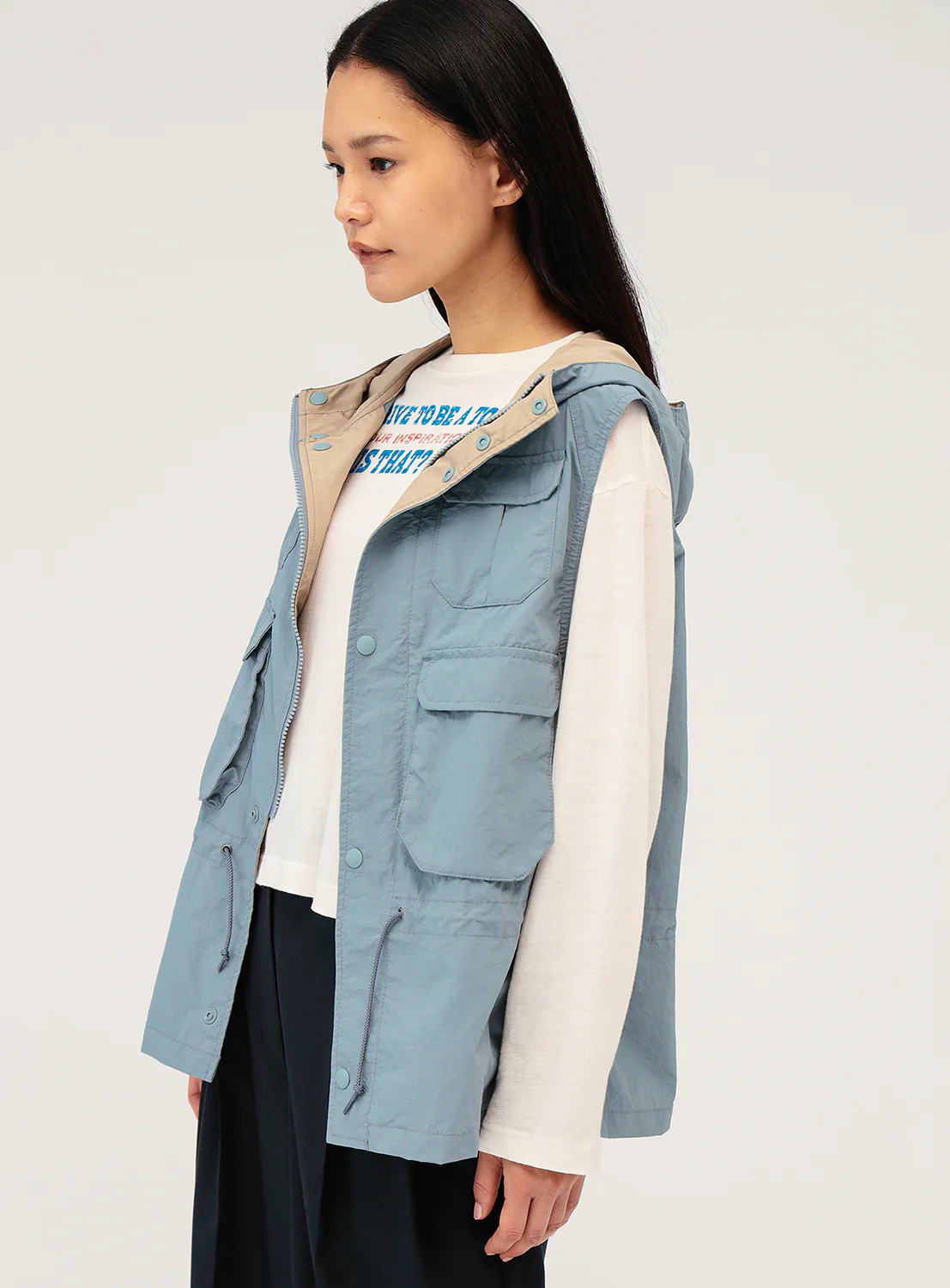 Mountain Hoodie Vest