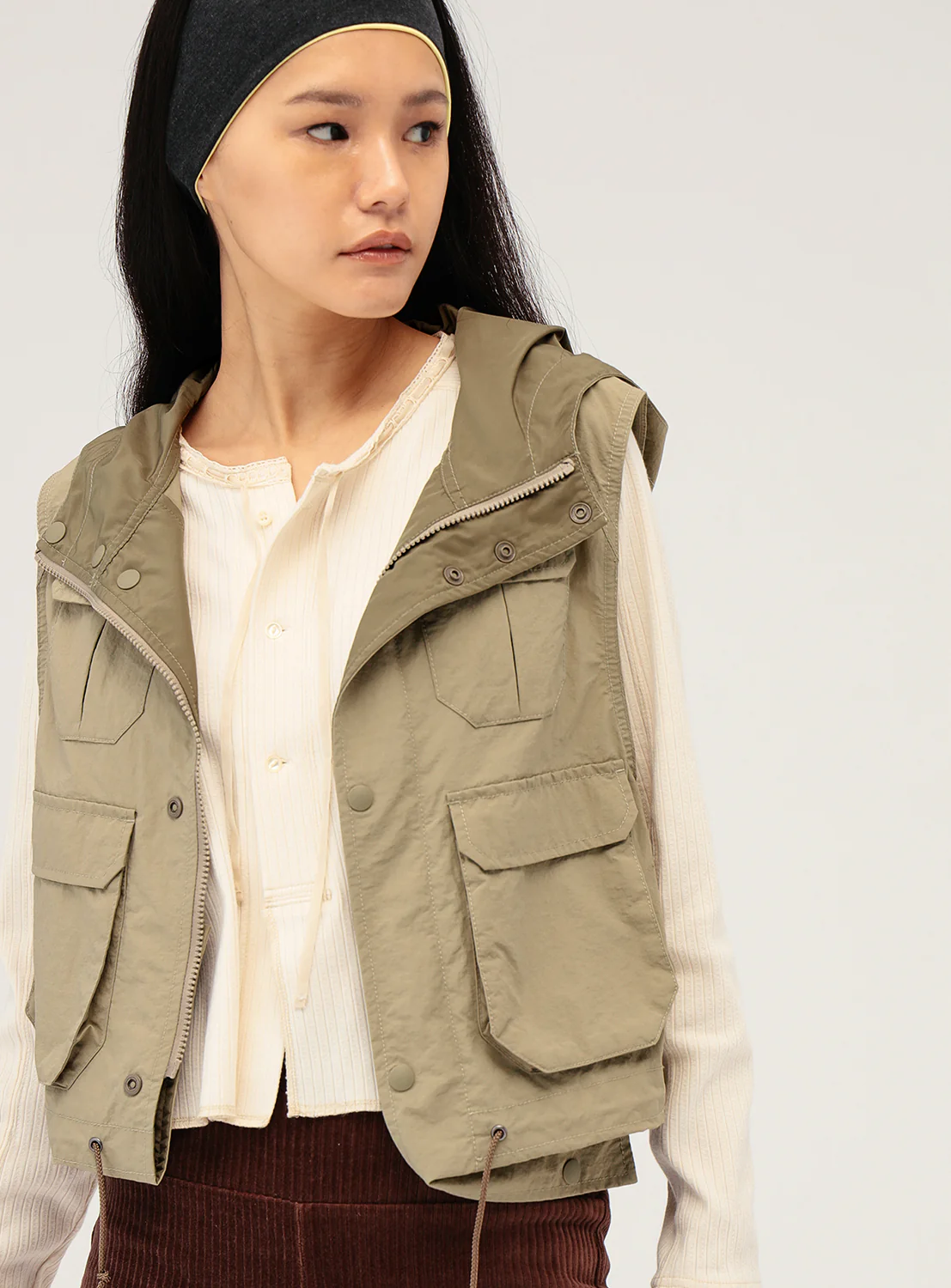 Mountain Hoodie Vest